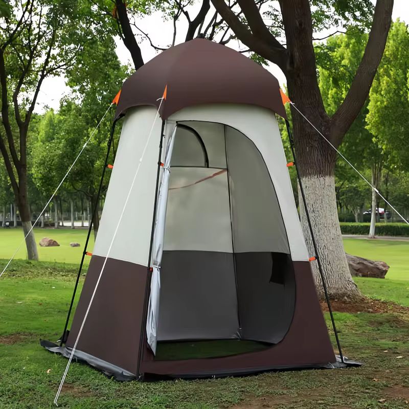Tente de douche Portable Double couche