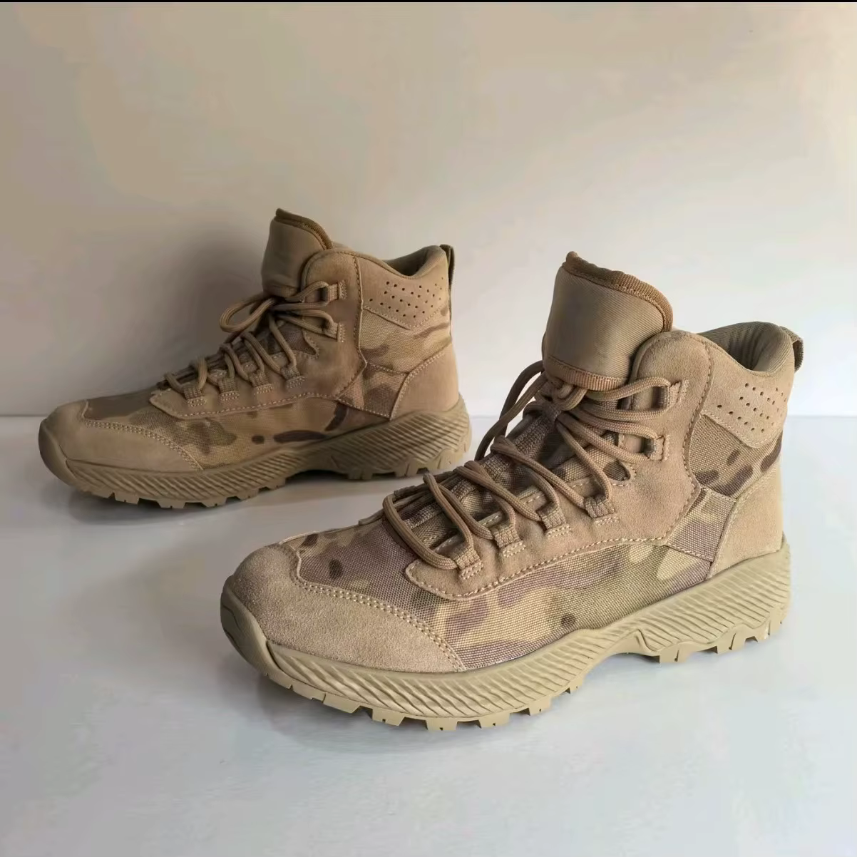 Bottes de chasse de Camouflage mi-coupe pour hommes