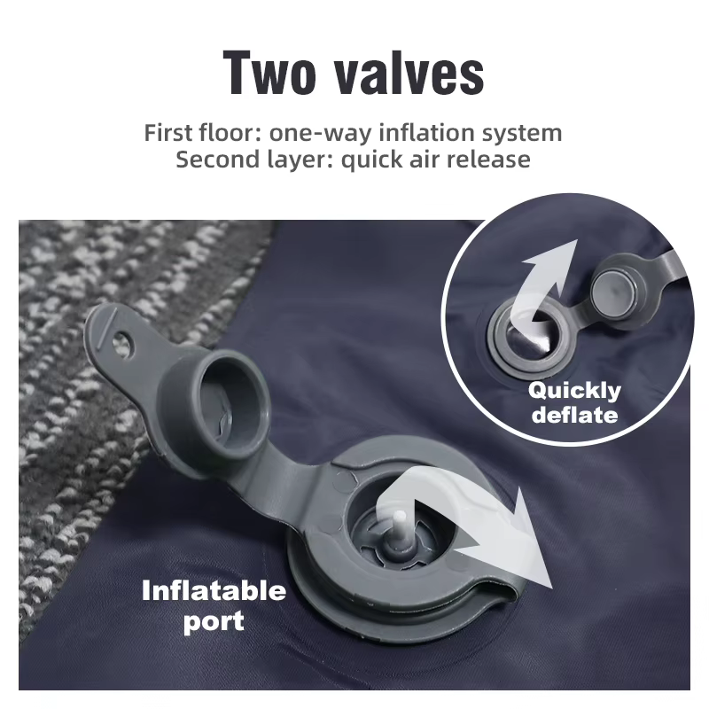 Matelas gonflable double pour le camping en plein air