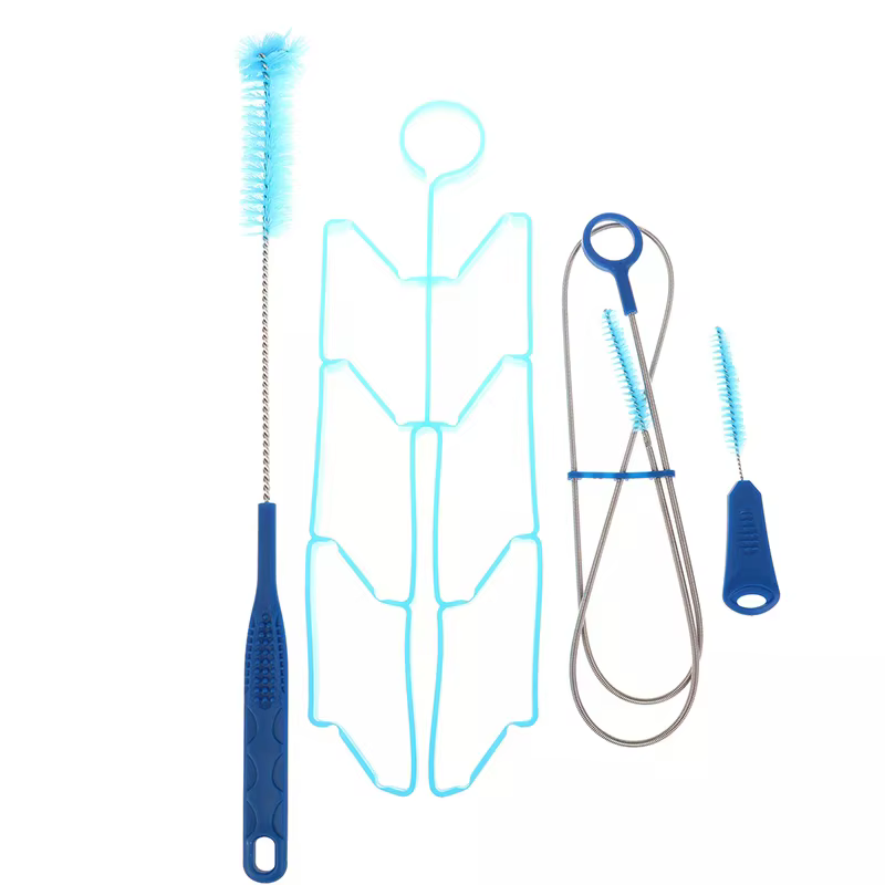 Kit de nettoyage de sac d'eau 4 en 1, outil de nettoyage de brosse, nettoyeur de brosse de sac d'eau, brosse de Tube de vessie d'hydratation pour vessières d'eau, 1 ensemble