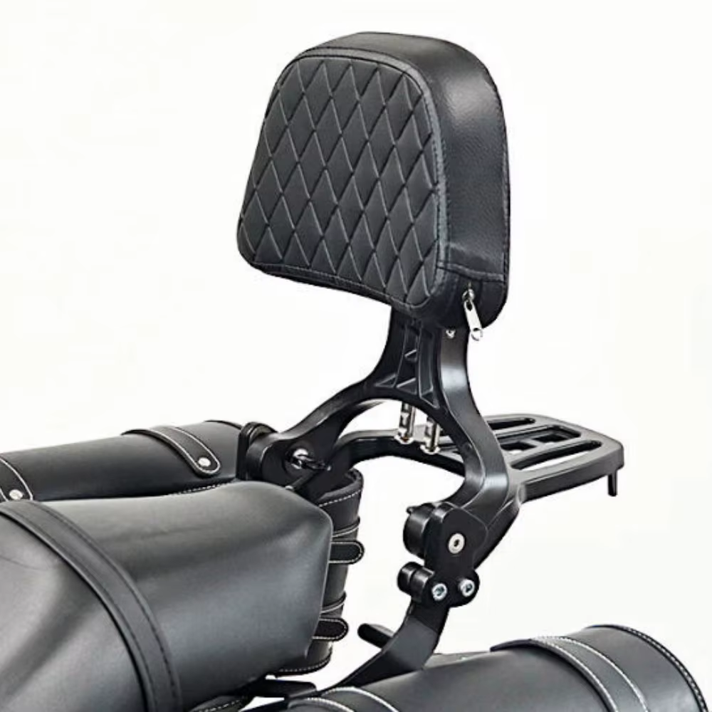 Dossier pliable et porte-bagages arrière pour motos ZONTES 125C - Accessoires dossier ZT C125