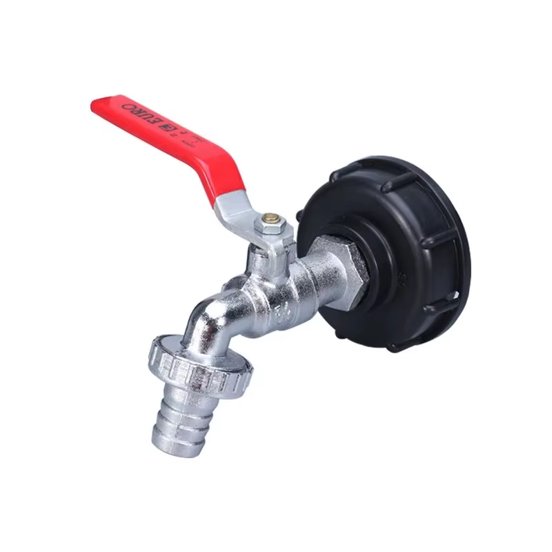Adaptateur de Réservoir d'eau IBC Connecteur à Filetage 1/2"