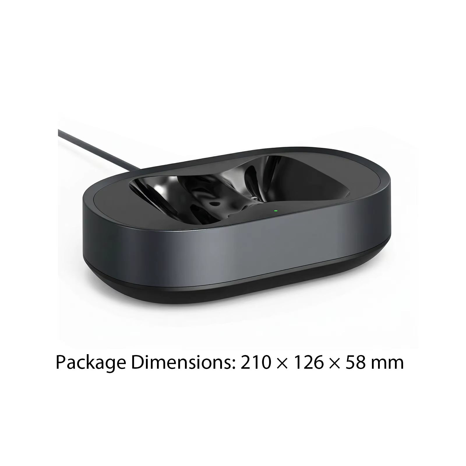 Support de charge pour écouteurs compatible avec AirPods Max, station de charge USB-C pour casque avec double connecteur, accessoires pour écouteurs