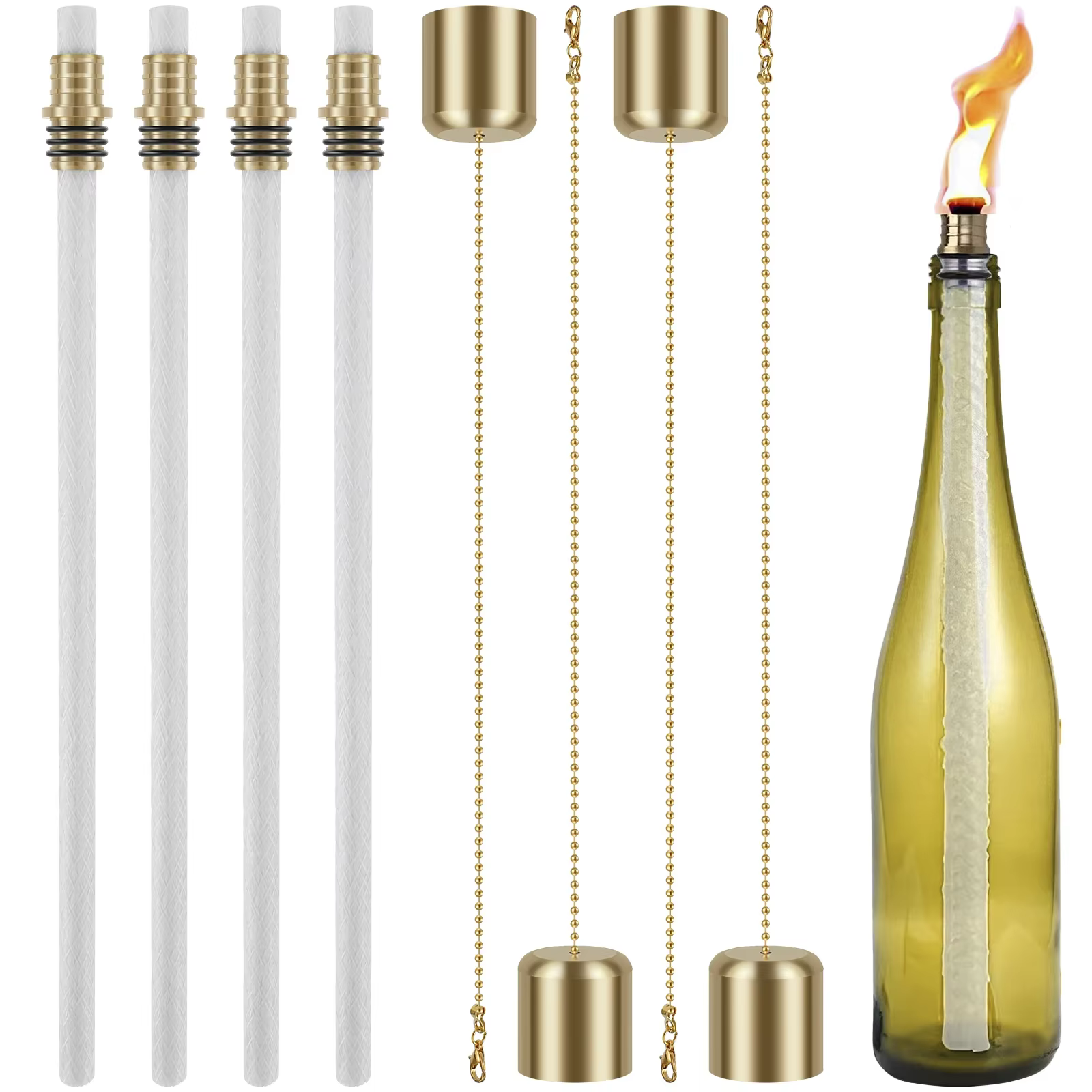 Kit de torche pour bouteille de vin