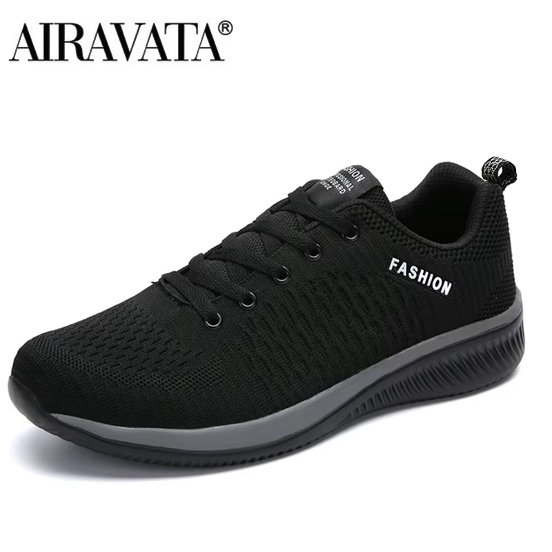 AIRAVATA Baskets Respirantes En Maille Pour Homme Et Femme Chaussures D'athlétisme Pour La Course à Pied La Gymnastique