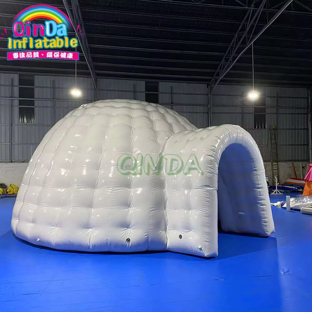 Grande tente gonflable imperméable de dôme d'air de construction