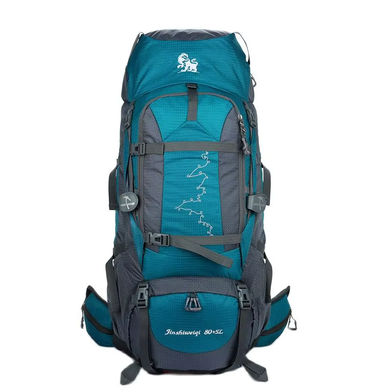 Nouveau Grand sac à dos de tente pratique extérieure 80L avec cadre en métal sac à dos de Camping de sport de voyage