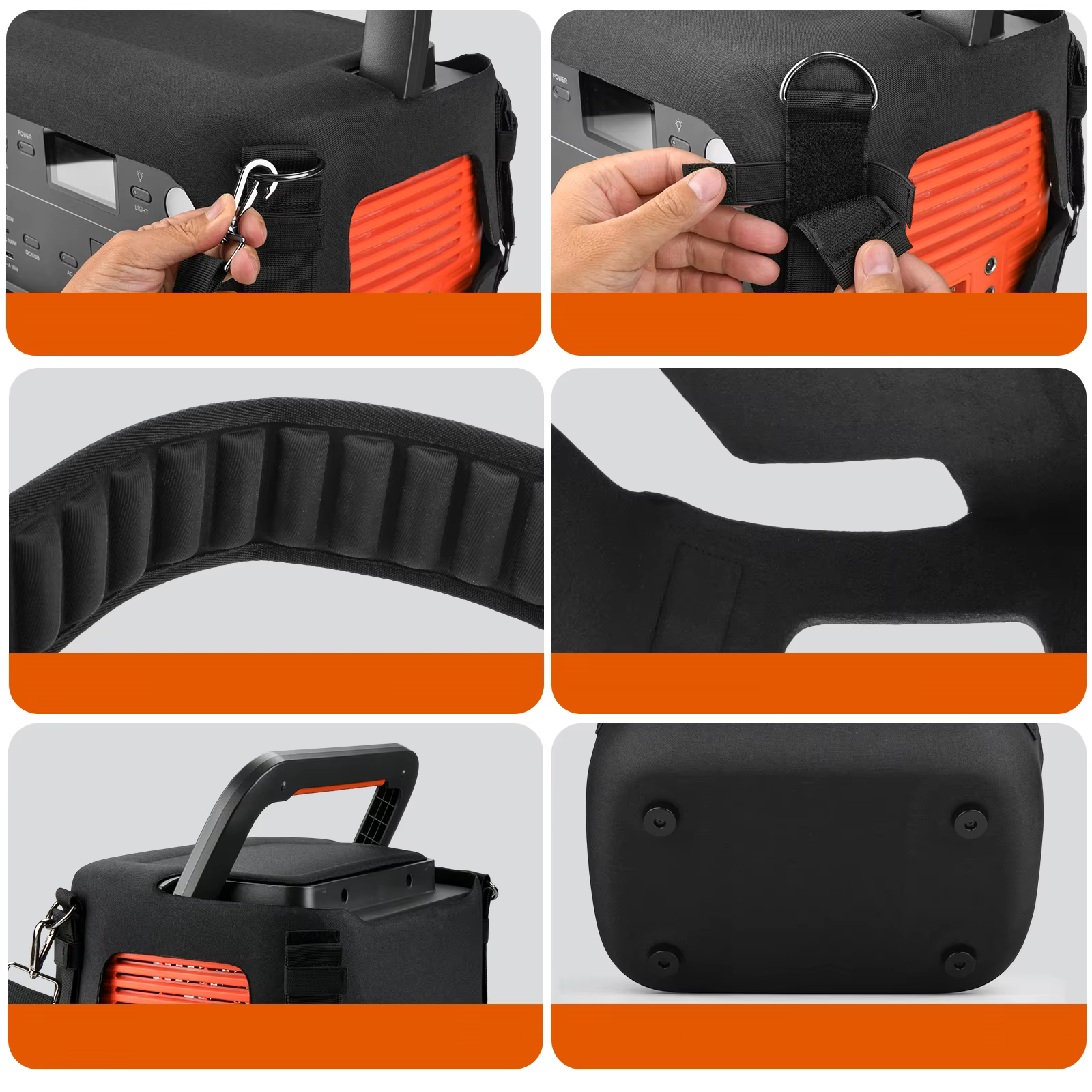 Étui de transport pour Jackery Explorer 1000 v2