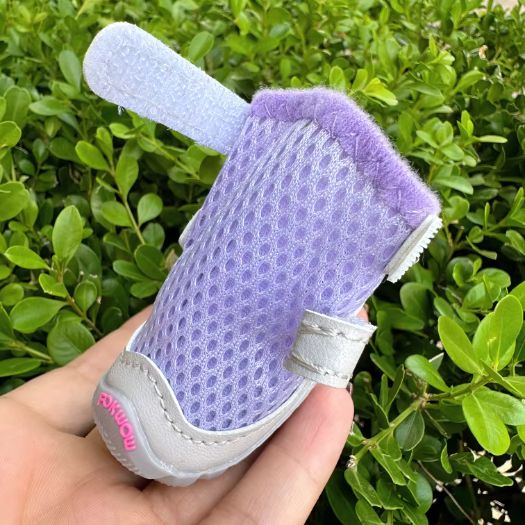 Chaussures respirantes pour animaux de compagnie, bottes pour chiens, chaussures pour chiots Yorkshire Terrier, accessoires pour chiens, printemps et été