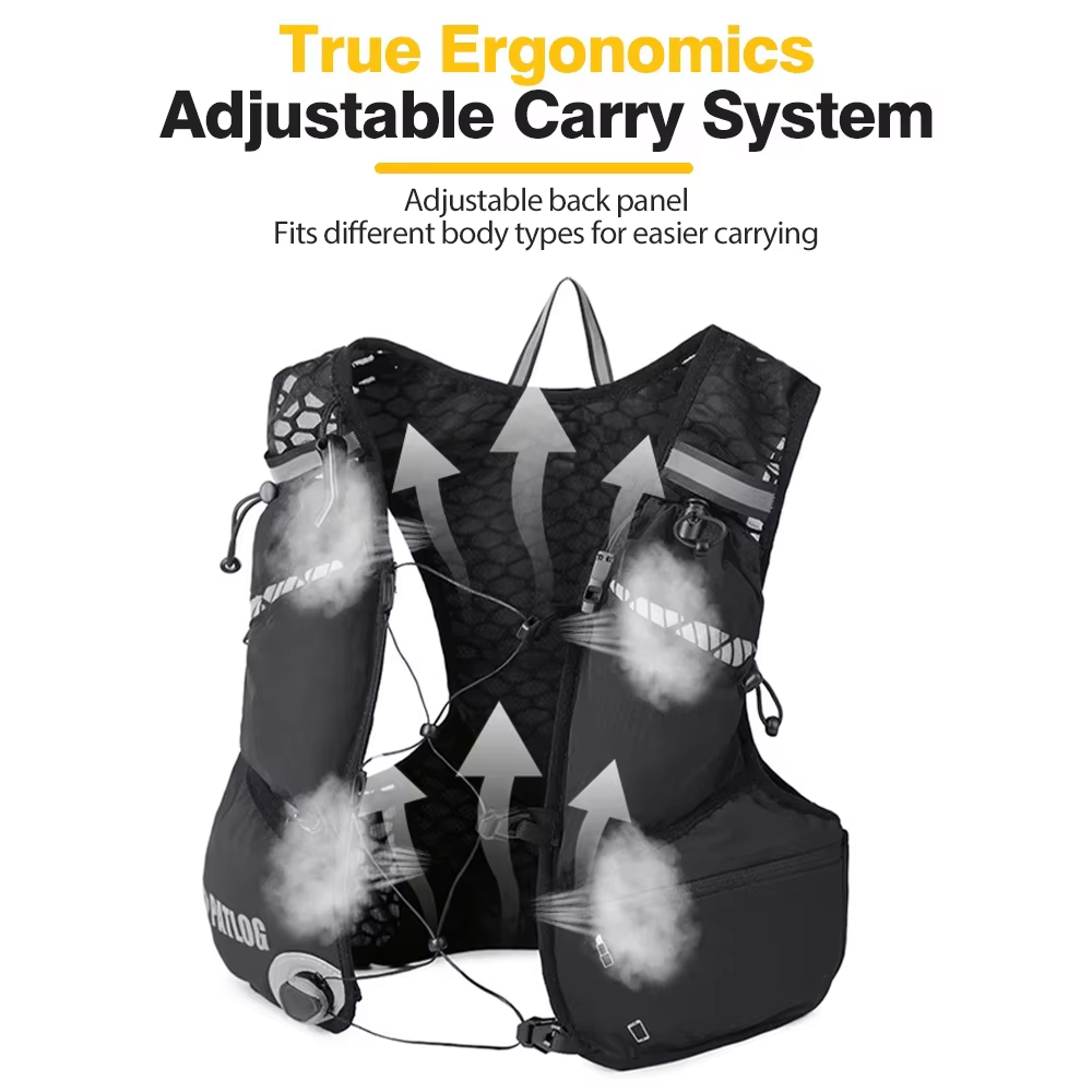 Sac à dos de course à pied NEWBOLER 8L pour l'extérieur