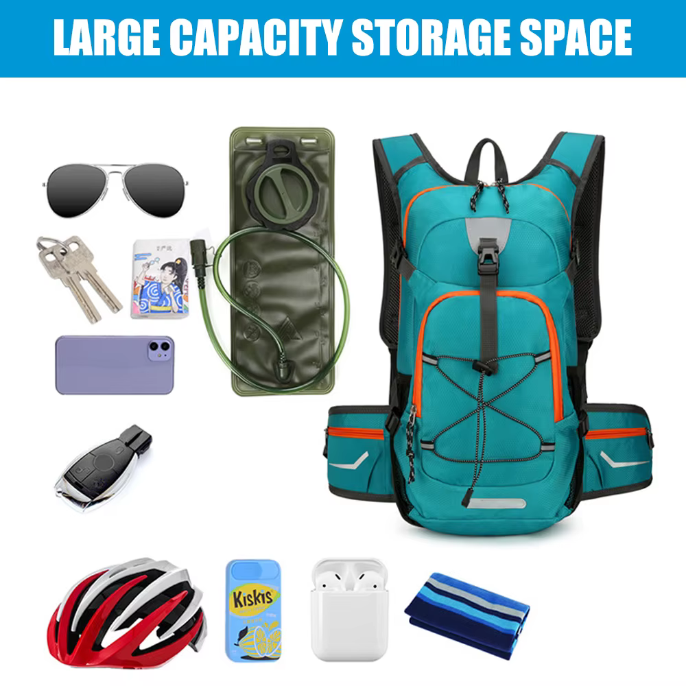 1 pièces sac d'hydratation léger isolation eau sac à dos sac à dos vessie sac cyclisme vélo vélo/randonnée escalade pochette