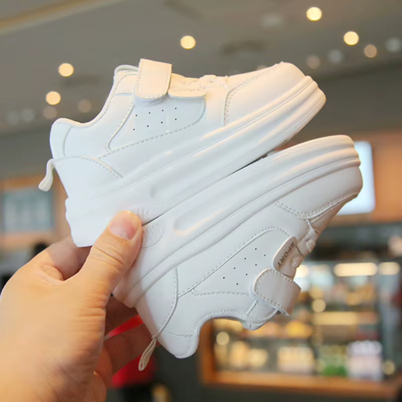 Nouveaux enfants blanc école Tennis chaussures garçons filles polyvalent enfant baskets gros école casual tout-petits mode course baskets