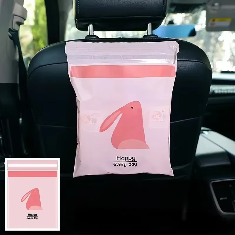 Sacs poubelles jetables pour voiture, 15 pièces, imperméables, adhésifs, pour toutes les surfaces intérieures de votre véhicule, accessoires de voiture