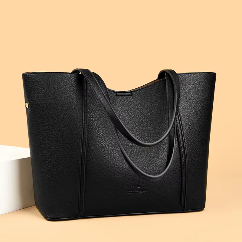 Sac à Main en Cuir de Styliste de Luxe pour Femme, Fourre-Tout à Bandoulière, de Grande Qualité, de Marque