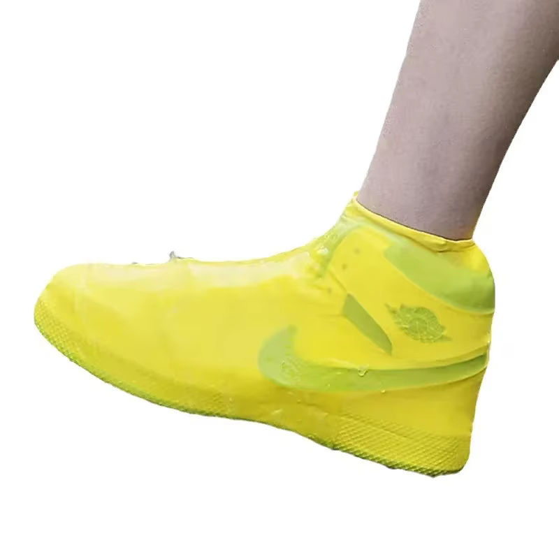 Couvre-chaussures en silicone imperméables réutilisables antidérapants résistants à l'usure