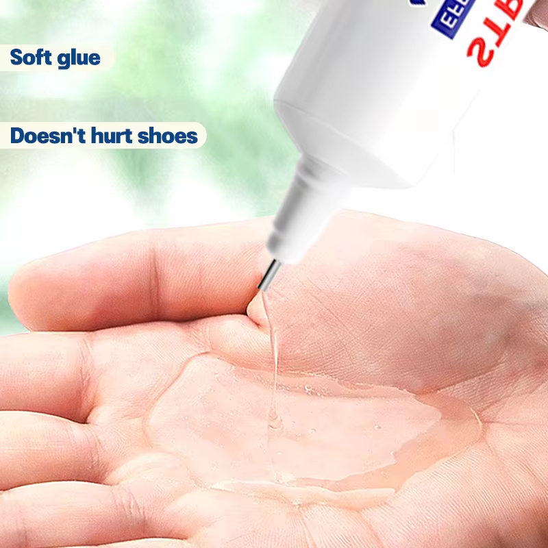 Colle à chaussures multi-usages 60 ml – Adhésif imperméable pour baskets, simili cuir, artisanat en résine et réparation de chaussures