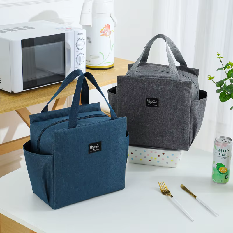 Sac à lunch portable à double poche