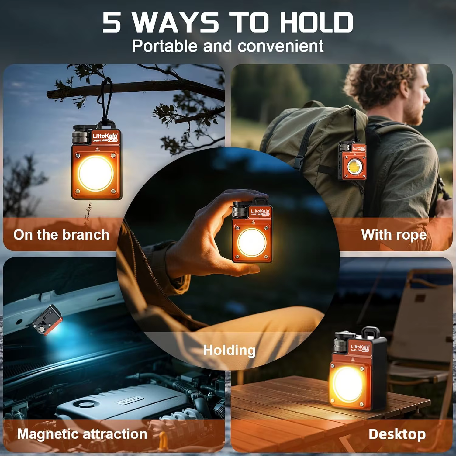 Lampe de camping LiitoKala XY-009 3500LM