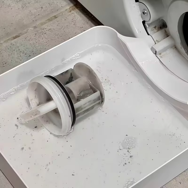 Bac de récupération d'eau pour lave-linge, anti-fuite, outil de nettoyage de machine à laver, protection de sol pour buanderie, accessoire d'entretien du drain