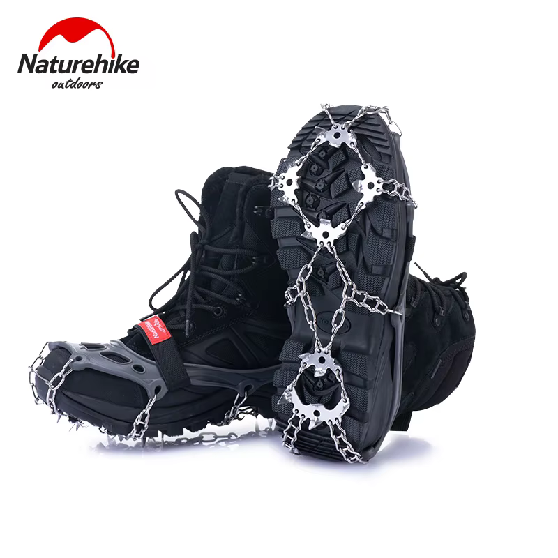 Naturehike Randonnée Crampons Anti Slip Escalade Neige Glace Microspikes