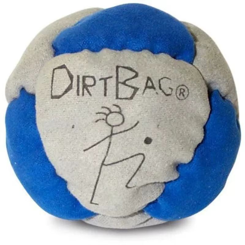 Hacky Sack en suède synthétique à 8 panneaux rempli de sable, lot de 3 avec sac de transport, sac de sport classique pour débutants et professionnels