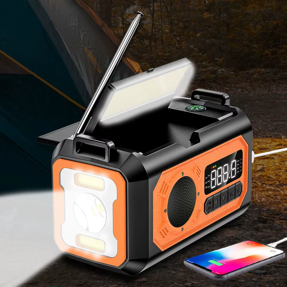 Radio météo AM/FM/NOAA 12000mAh
