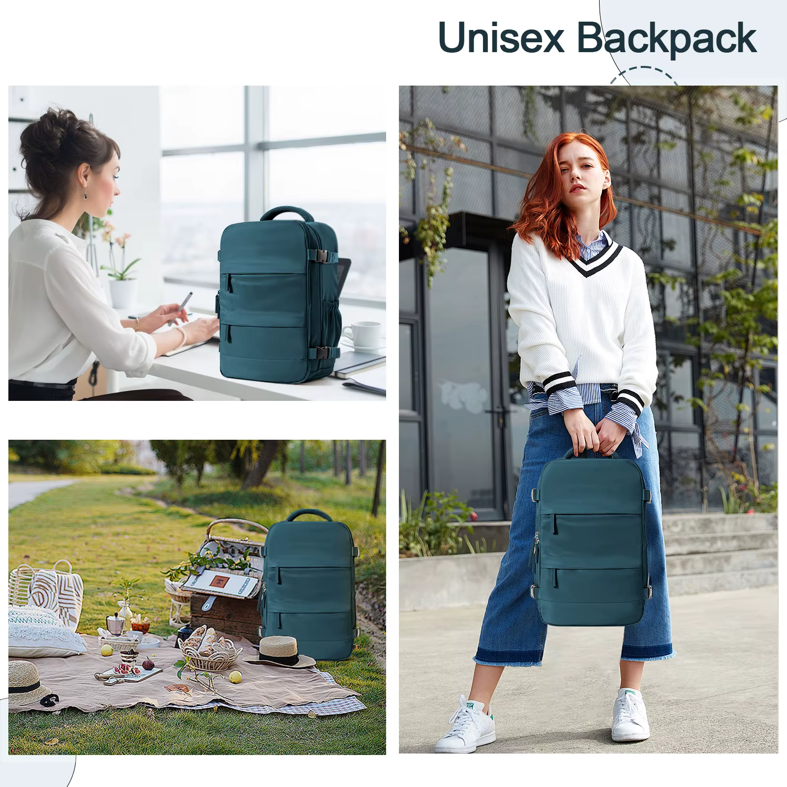 Sac à dos de voyage pour femmes et hommes