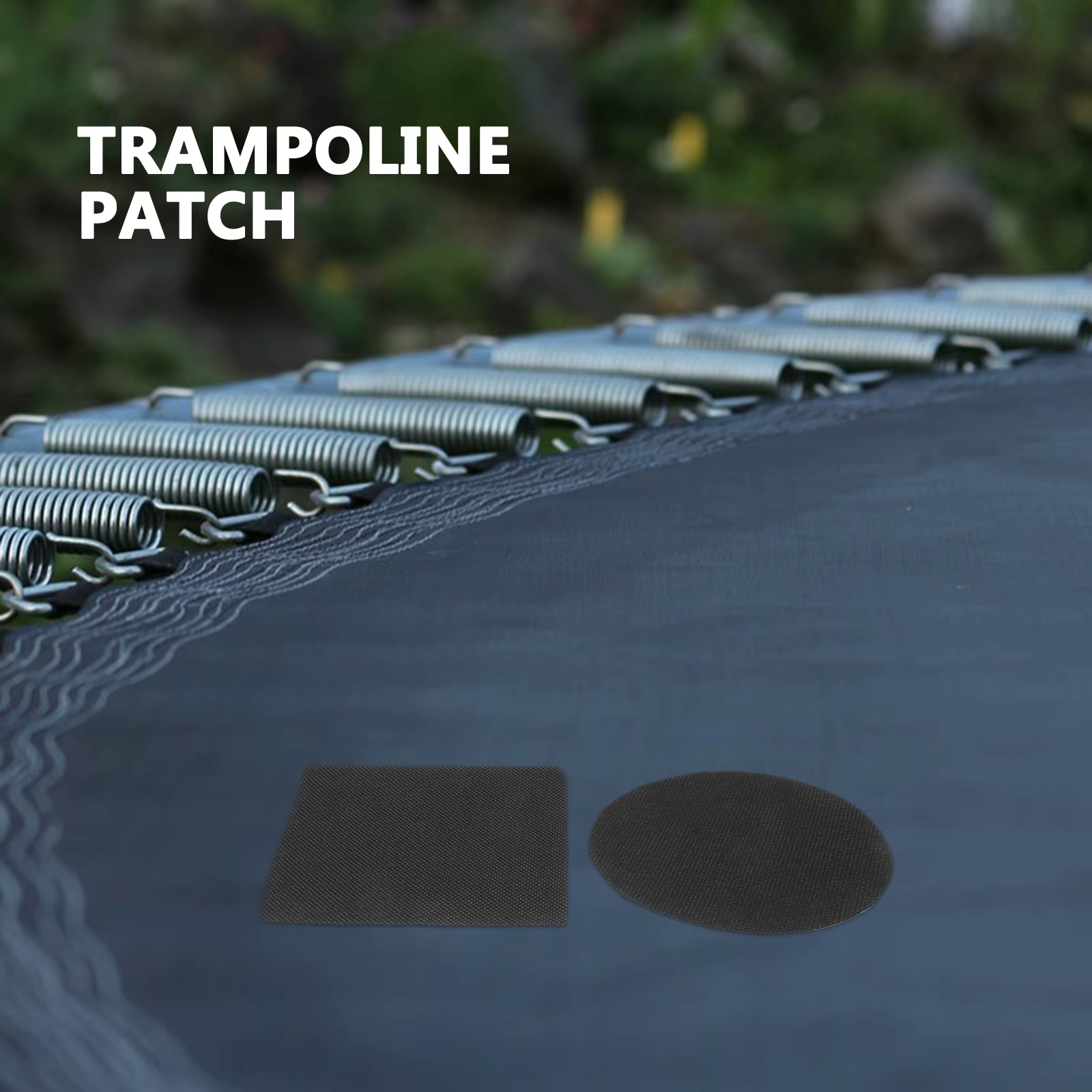 Kit de réparation de Trampoline, 6 ensembles, patchs, trous, pièces, Suite, accessoires de tente en Tpe, tapis adhésif