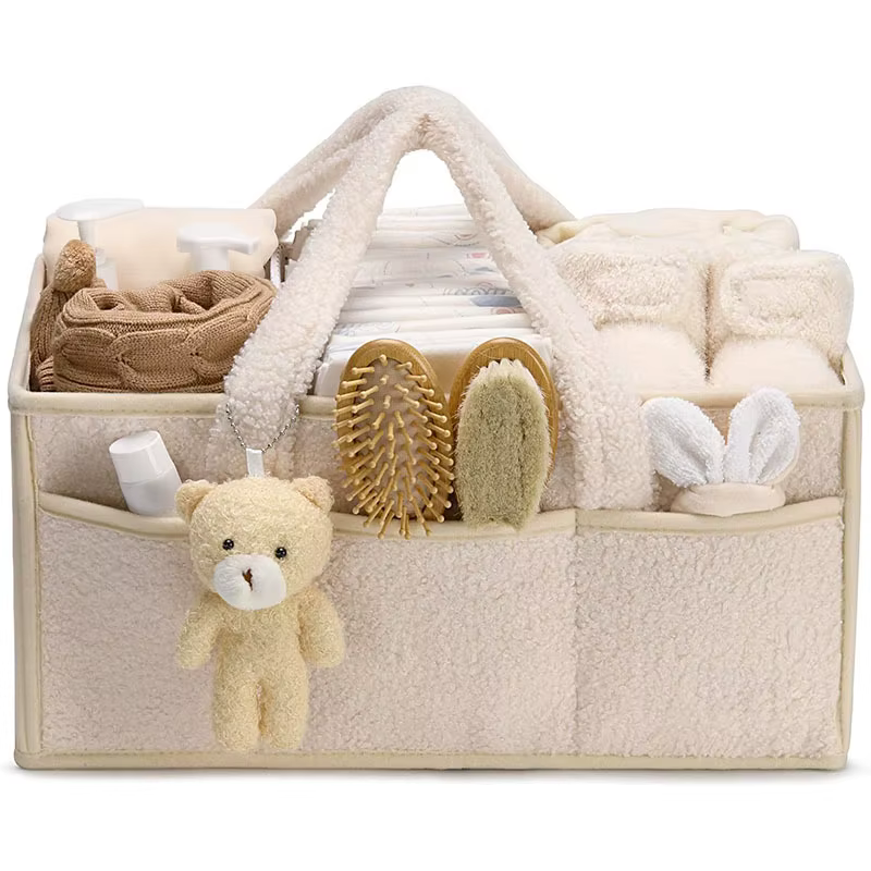 Sacs suspendus pour couches de bébé, fournitures portables pour animaux de compagnie, rangement de voyage, accessoires de poussette, organisateur, fourre-tout pour maman pliable