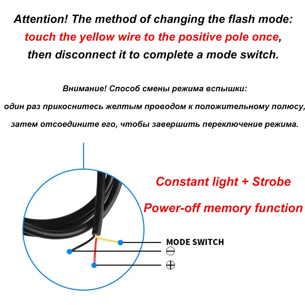 1x Stroboscopes stroboscopique 12 LED Flash lumière Auto 12-24V clignotant d'urgence marqueur latéral barres lumineuses