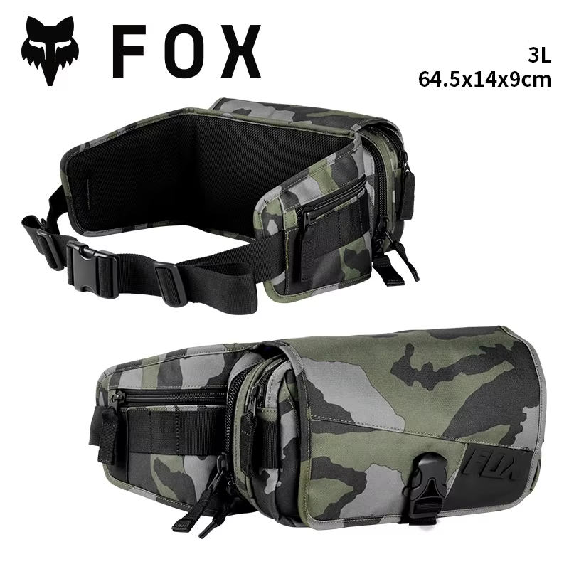 Sac banane standard FOX de 2 L avec deux porte-bouteilles pour VTT et motocross
