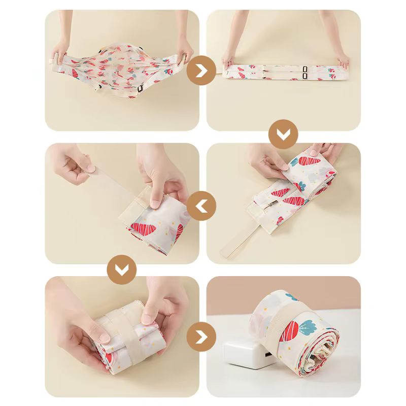 Grand sac de courses pliable, sac écologique réutilisable, paquet d'épicerie, sacs de rangement de jouets de plage, pochette d'épaule imprimée chat citron, fourre-tout