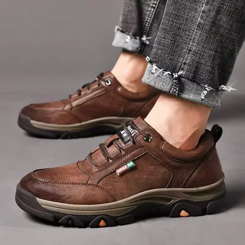Chaussures de randonnée en cuir de haute qualité pour hommes