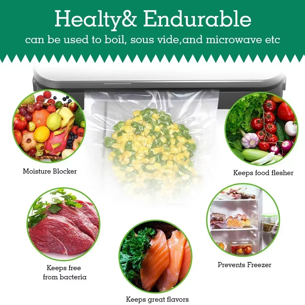 Sacs en rouleau Sous Vide pour Machine d'emballage sous vide