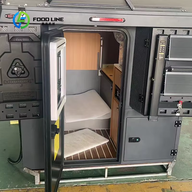 Topper de camion personnalisé avec ouverture latérale et tente de toit pour voyages d'aventure – Achat en gros