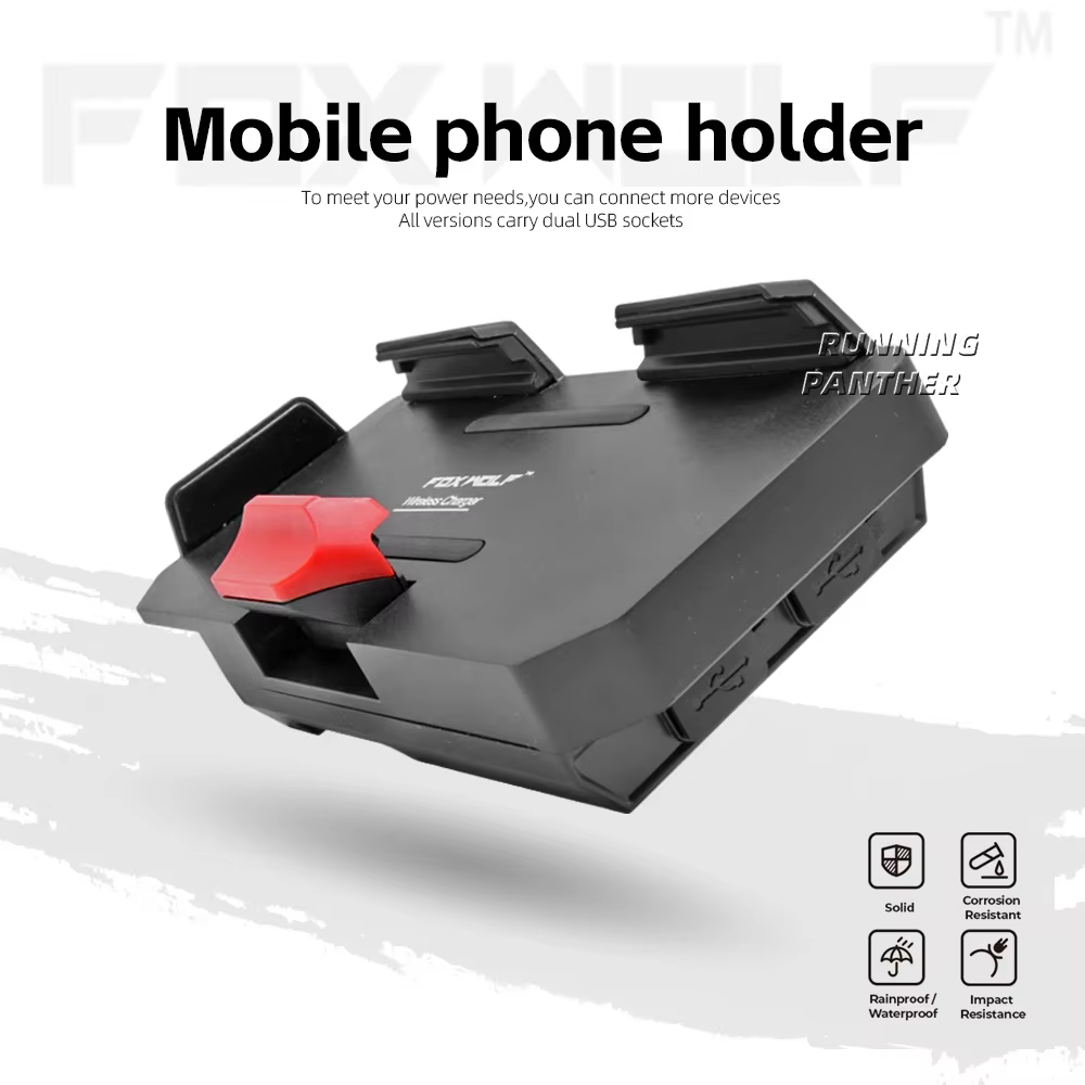 Support de téléphone pour moto, accessoires pour BMW R1300GS R1300 GS R 1300 GS r1300gs, chargeur sans fil, charge rapide USB