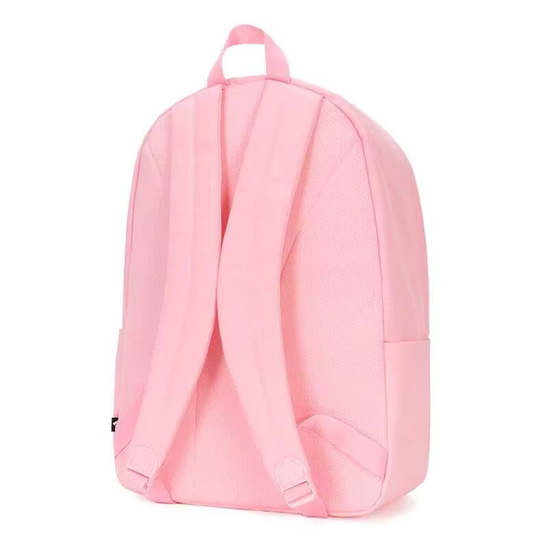 Nouveau sac à dos rose Adidas pour femmes, sac à dos décontracté avec logo minimaliste, léger, pour l'école et les voyages, sac à bandoulière Is7046