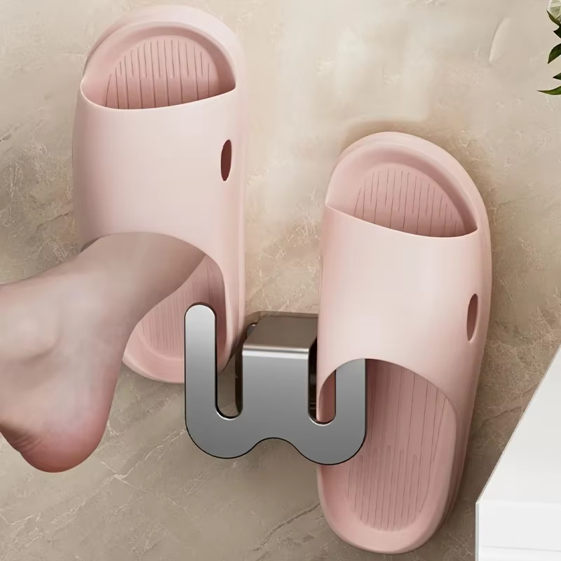 Crochets muraux pour étagère à chaussures