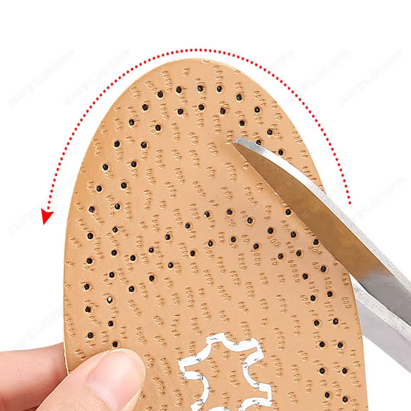 KOTLIKOFF 1/2 paires de demi-semelles intérieures en Latex pour l'avant-pied