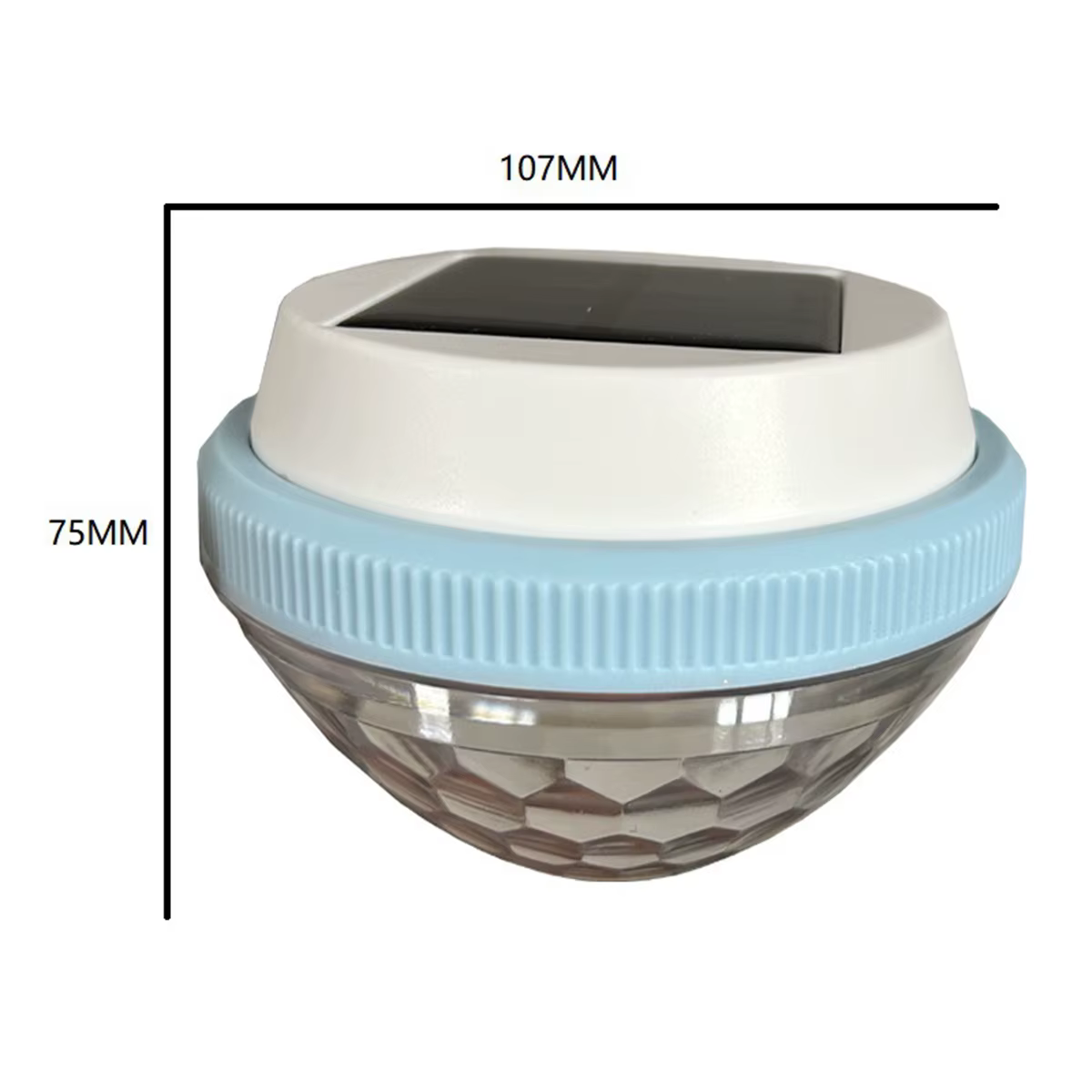 Lumière solaire flottante de piscine Lumières de natation Lampes avec panneau Lampe rechargeable extérieure Décoration de jardin de nuit
