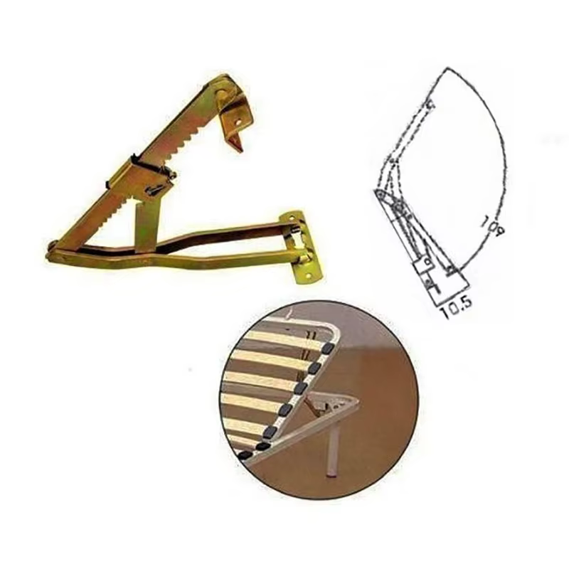Charnière multi-étages réglable, élévateur d'angle, canapé-lit, charnières de repos de sauna, mécanisme de support de table de massage, quincaillerie de meubles, 1 pièce