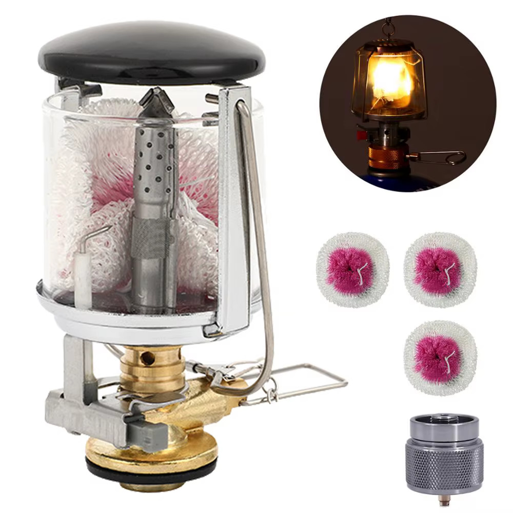 Camping Lampe À Gaz En Plein Air Mini Lanterne Tente