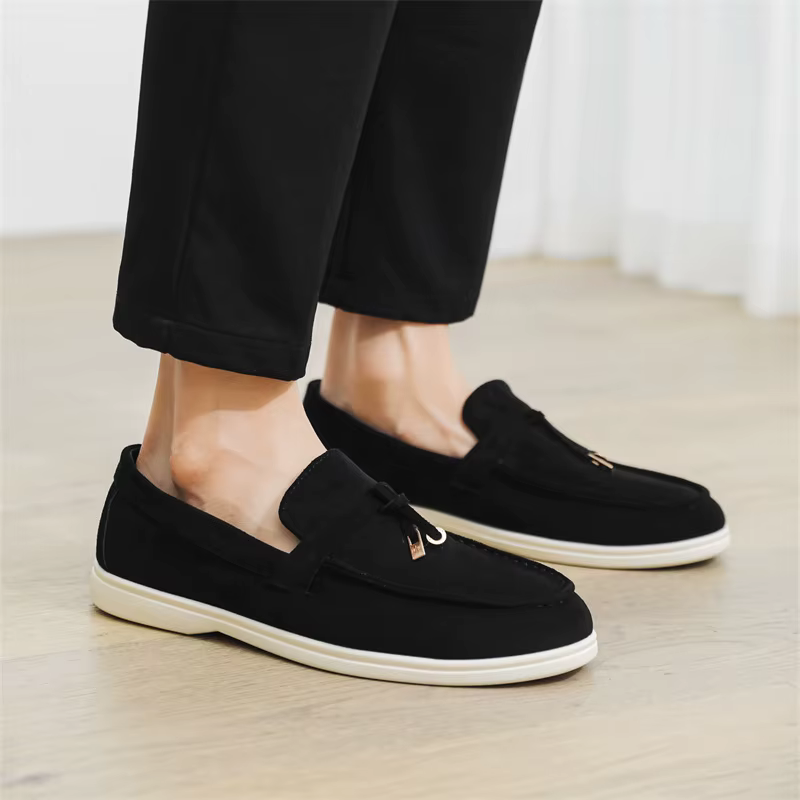 Nouvelles chaussures pour homme en daim