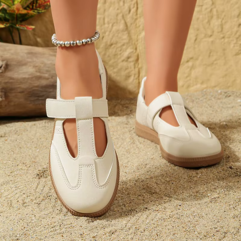 Baskets pour femmes 2026 Nouvelle mode Chaussures de créateur unies à bout peu profond Printemps Automne Mocassins à