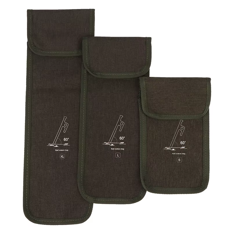 Sac à ongles en plein air, Kit de Camping, sac de rangement multifonctionnel pour ongles, tissu Oxford, grand sac de rangement d'accessoires