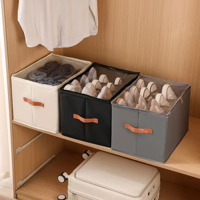 Boîte de rangement multifonctionnelle pour chaussures