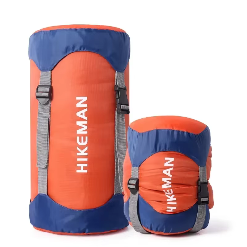 Sac de compression pour sacs de couchage, sac de rangement étanche multi-usage pour camping en plein air, sac de rangement portable ultra-léger S-XL