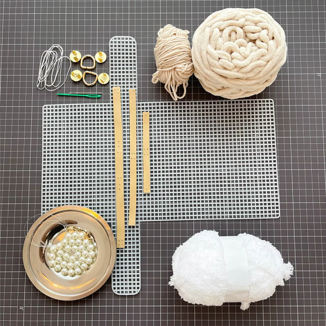 Kit de sac à bandoulière en fil de maille