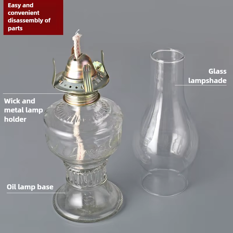 Lampe à kérosène rétro Vintage
