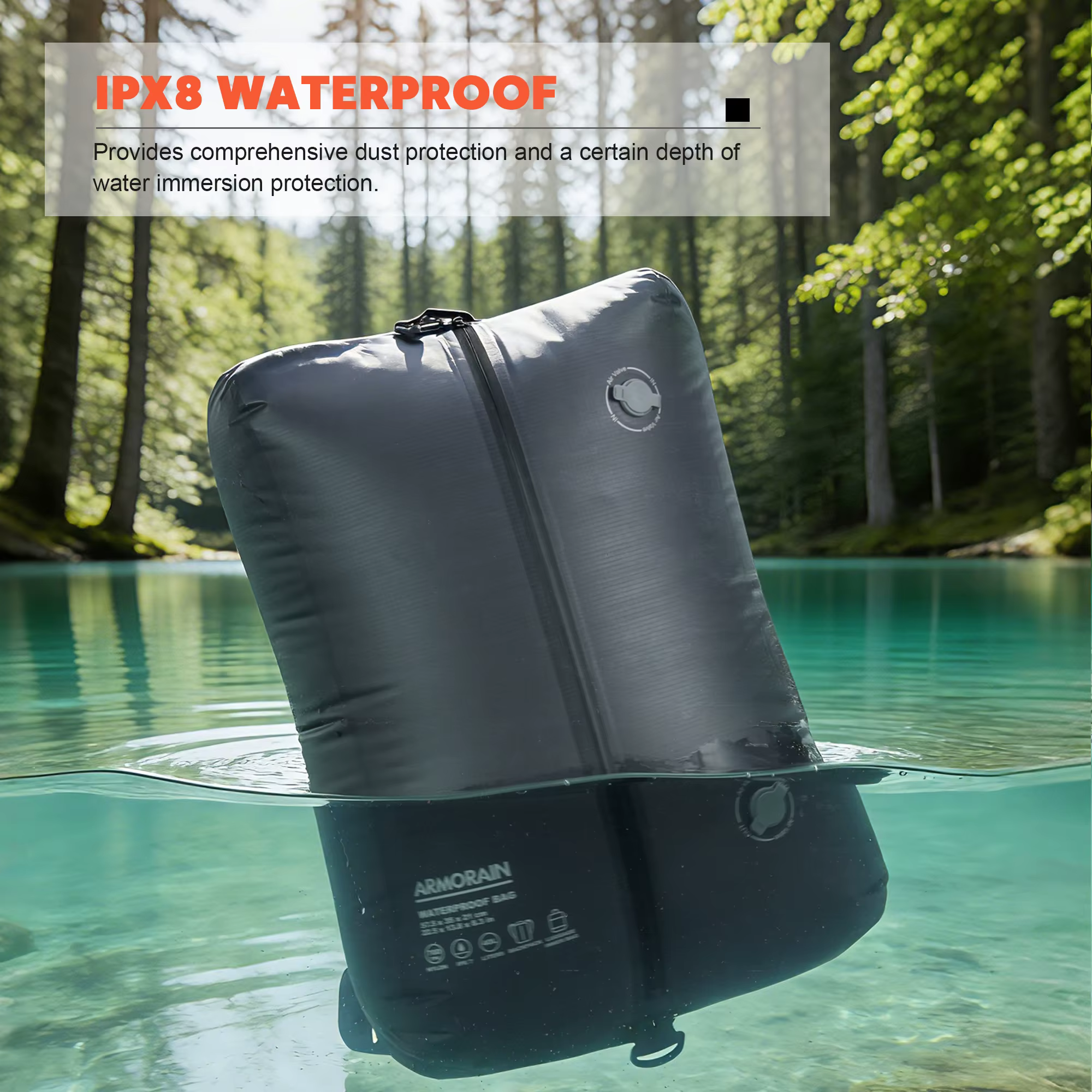 Sac de compression sous vide étanche
